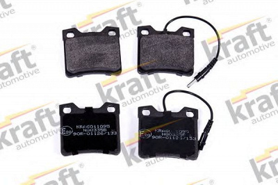 KRAFT AUTOMOTIVE 6011095 -  Комплект тормозных колодок, дисковый тормоз